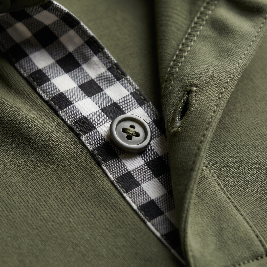 CALVERTON LONG-SLEEVE POLO