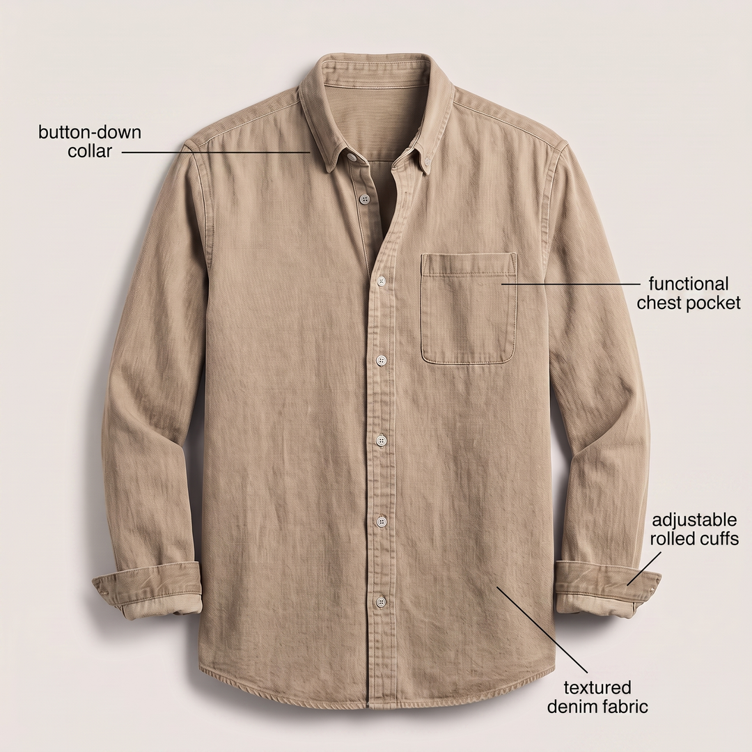 ALEXANDAR SIGNATURE DENIM SHIRT