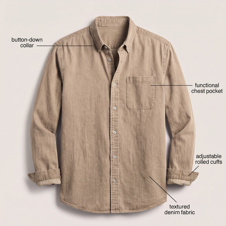 ALEXANDAR SIGNATURE DENIM SHIRT