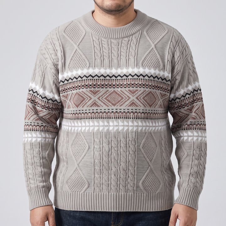 ARVID NORDIC KNIT SWEATER