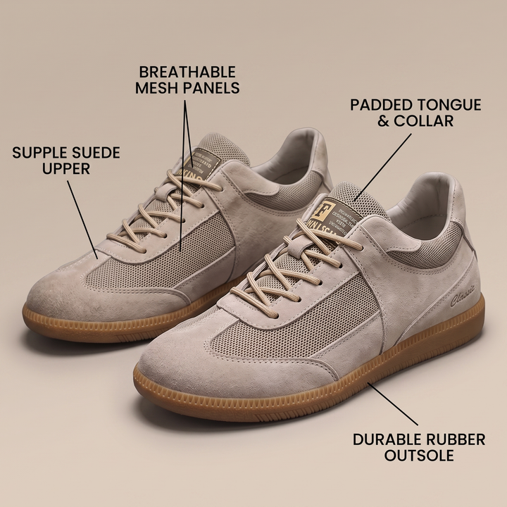 CALVINO GENUINE LEATHER SNEAKER