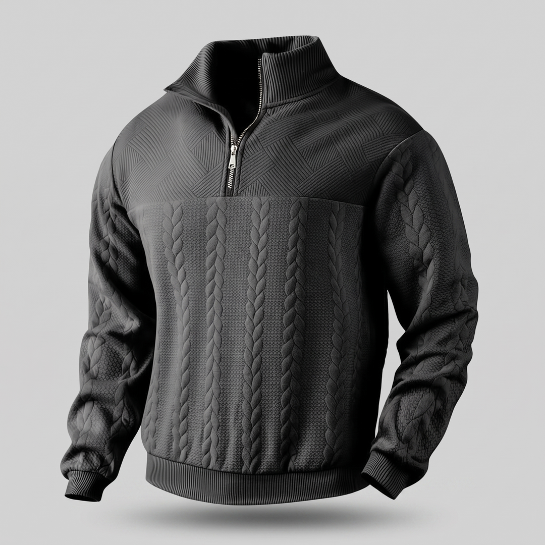 CAMDEN PREMIUM QUARTER ZIP SWEATSHIRT