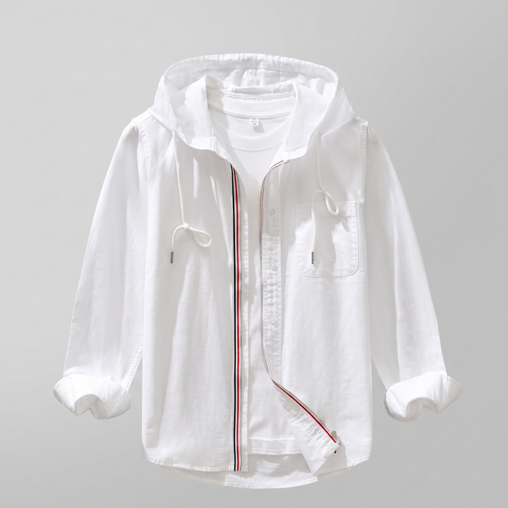 CASA LINEN HOODIE