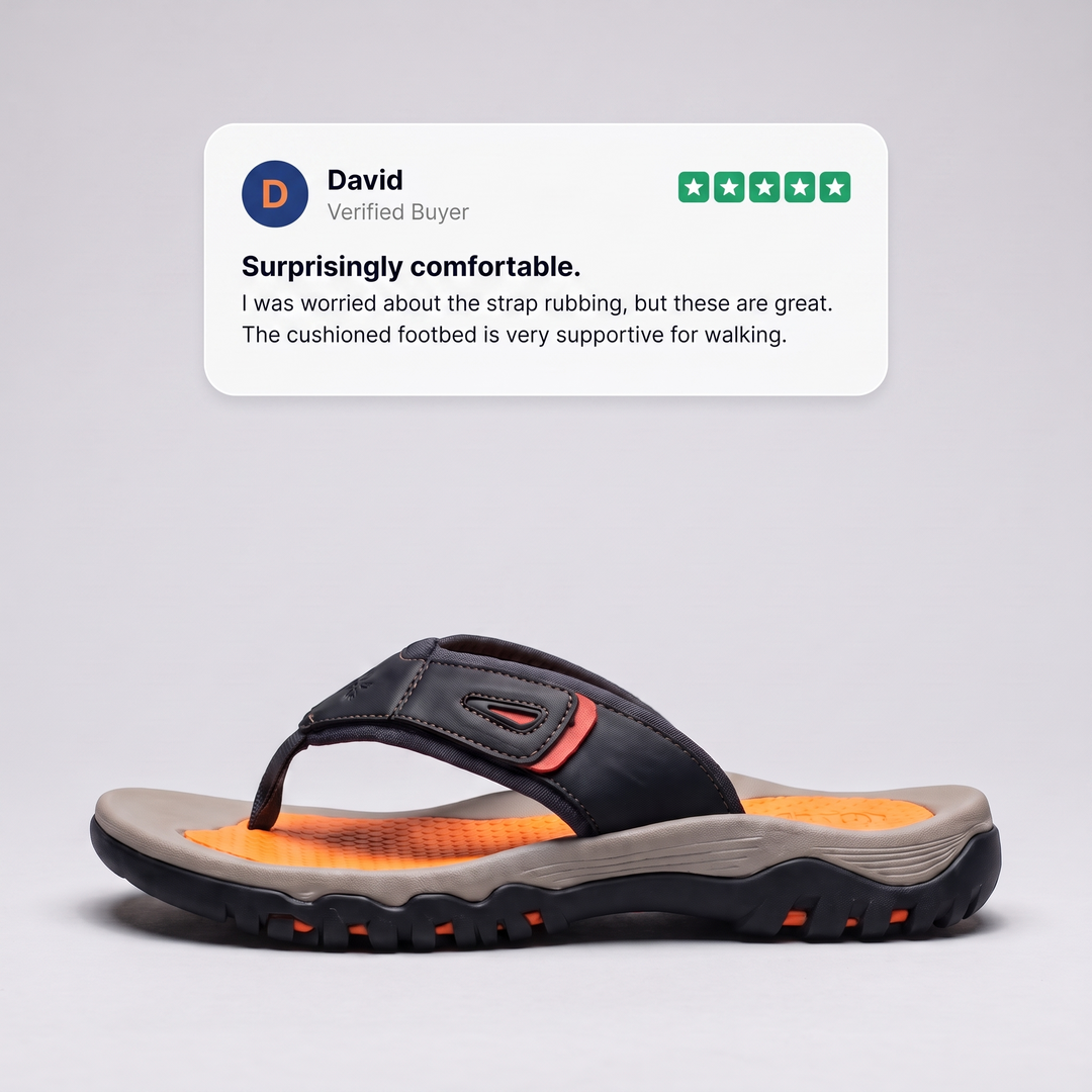 ALDERSTONE GRIP-SOLE SANDALS